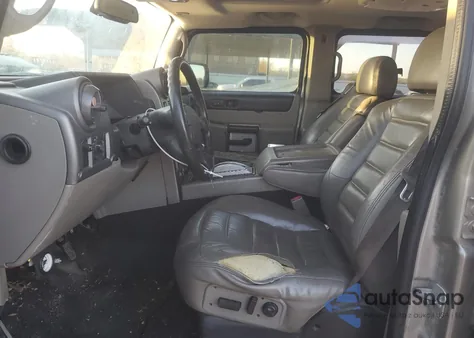 2003 Hummer H2 из США, поврежденный, VIN 5GRGN23U43H145170